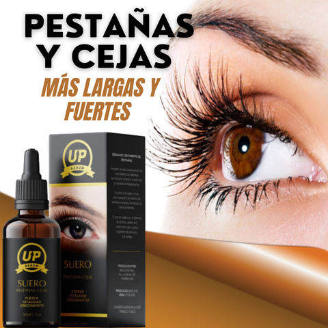 Serum Up® Alargamiento de pestañas y cejas