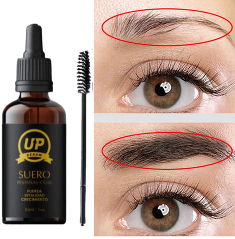 Serum Up® Alargamiento de pestañas y cejas